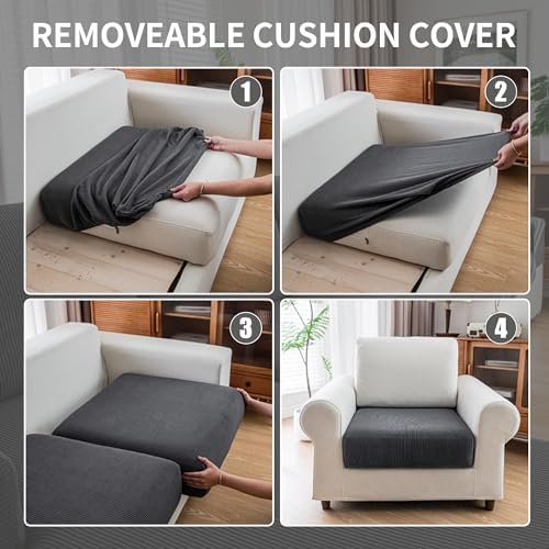 Comfort Soft Magic Sofa Cover Washable Stretch Resistant