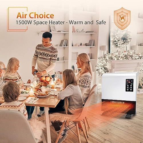 TRUSTECH 1500W Wall Mounted Space Heater with Stand