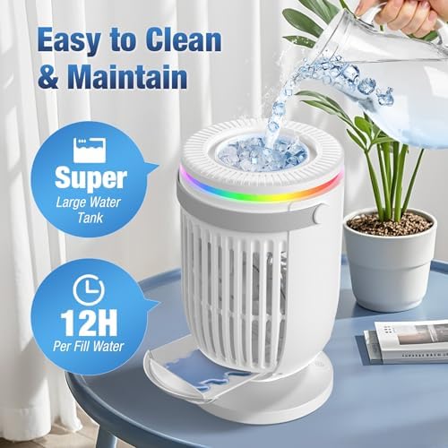 JYew Portable Air Conditioner with 120 Rotation