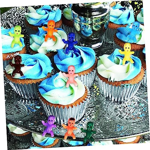 100pcs Mini Plastic Boy Girl Figurines for Party Decorations