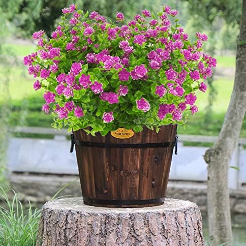 Artificial Orchid Flowers Outdoor 20 Bundles UV Resistant Decor