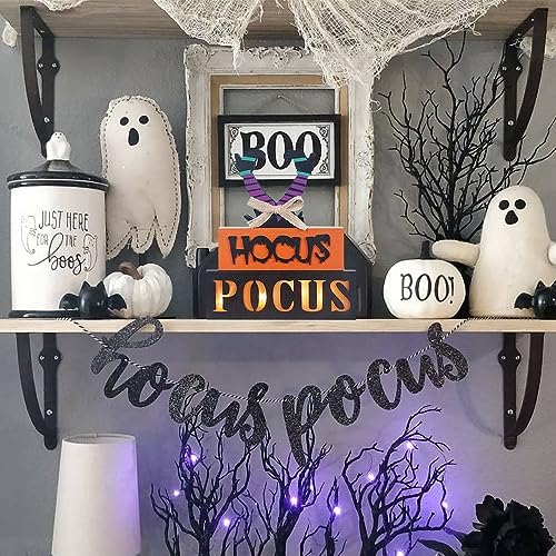 Halloween Decorations Indoor LED Hocus Pocus Sign
