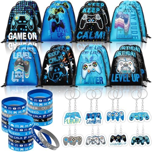 Talltalk 48 Pcs Video Game Party Favors Set 1