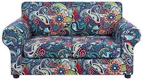 hyha Sofa Slipcovers 3 Piece Floral Pattern Stretch Washable